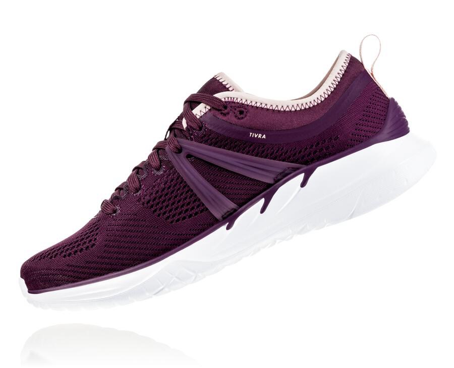 Hoka One One Hardloopschoenen Dames - Tivra - Paars - OF7568140